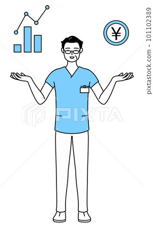 引導DX形象，提升業績和銷售的中老年男護士、物理治療師、職業治療師、言語治療師 101102389