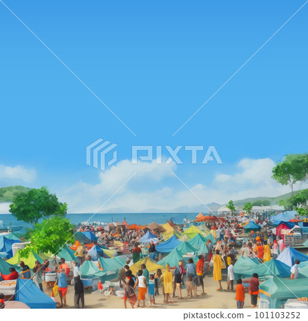 湖邊魚市 - 生成式人工智能 101103252