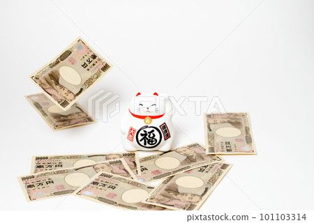 Manekineko Cat figurine that attracts financial luck 101103314