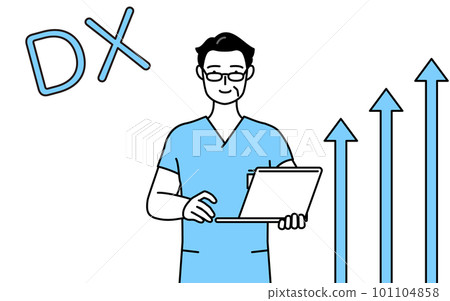 DX形象，中老年男護士、理療師、職業治療師、言語治療師、護理助理工作取得成功 101104858