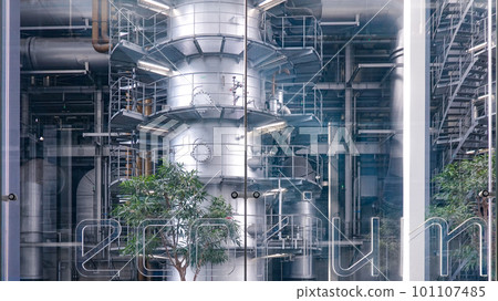 Glass-enclosed Incineration Plant Hiroshima City Environment Bureau Middle Factory Ecorium Glass-enclosed Incineration Plant Hiroshima City Environment Bureau Middle Factory Ecorium 101107485