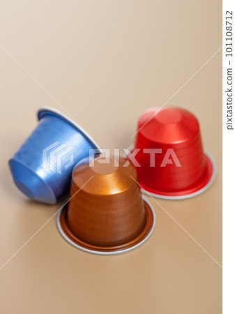Fresh aroma natural organic coffee aluminium capsules pods Fresh aroma natural organic coffee aluminium capsules pods 101108712