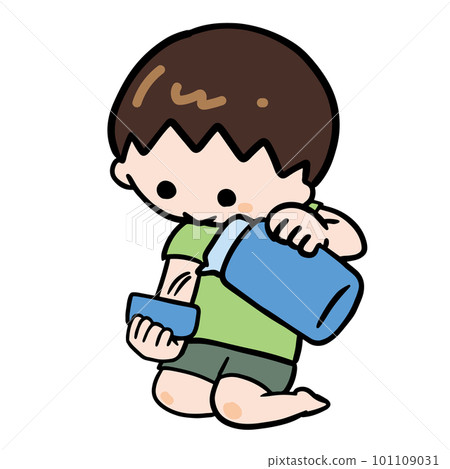 倒在水瓶裡的男孩 101109031