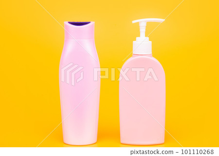 Perfect for packing your bath products. Shampoo and conditioner bottles. Cosmetic bottles Perfect for packing your bath products. Shampoo and conditioner bottles. Cosmetic bottles 101110268