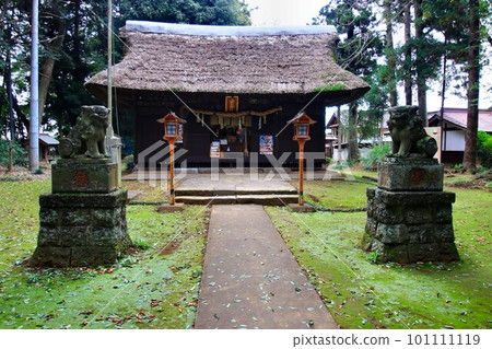 A shrine enshrined in the place where Taira no Masakado passed away... Bando City, Ibaraki [Kokuo Shrine] 101111119