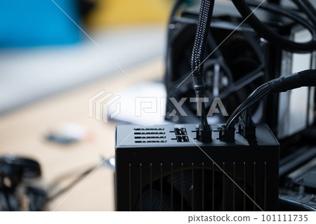 A fan connected to the computer as active cooling for the processor A fan connected to the computer as active cooling for the processor 101111735
