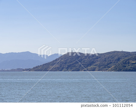 能古島和博多灣的風景。 101112054