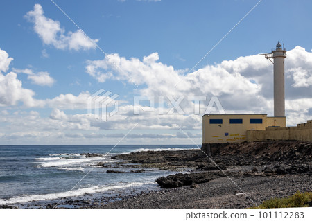 Lighthouse and Atlantic ocean, Fuertevnetura 101112283