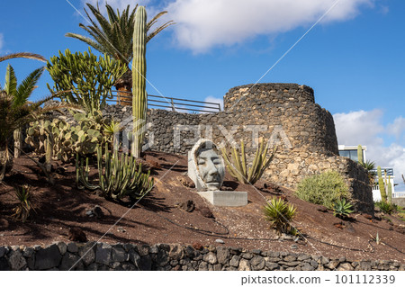 Park in Puerto del Rosarion, Fuerteventura, Spain Park in Puerto del Rosarion, Fuerteventura, Spain 101112339