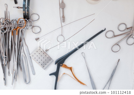 Chrome-plated stainless steel instruments for microsurgery 101112418