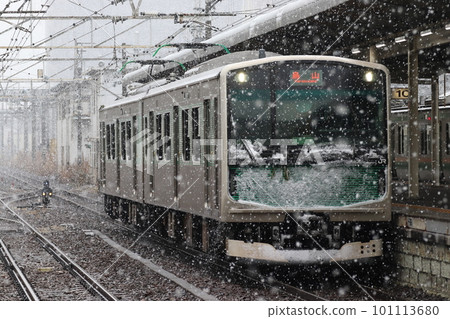 Winter Karasuyama Line EV-E301/Akyumu (train section: Utsunomiya ⇔ Karasuyama) 101113680