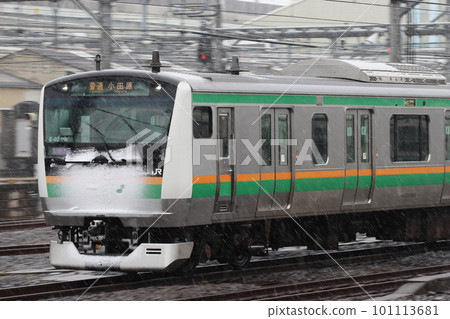 [JU] 冬季上野東京線 E233 系列（高崎線→東海道線直達） 101113681