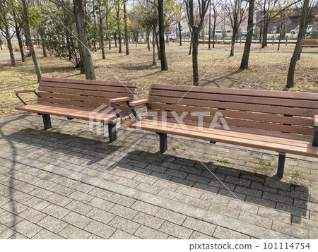 景觀與公園長椅 101114754