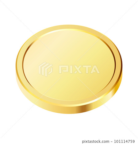 Golden money. Rotating gold coin. Golden money. Rotating gold coin. 101114759