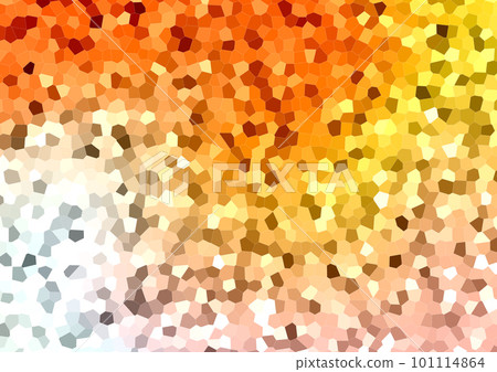 Polygon style stained glass background with colorful orange and yellow Polygon style stained glass background with colorful orange and yellow 101114864