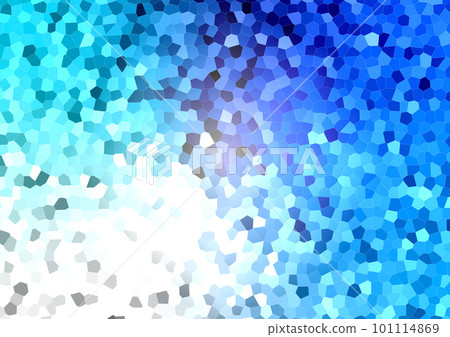 Blue and light blue colorful gradient stained glass background Blue and light blue colorful gradient stained glass background 101114869