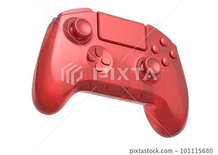 Realistic video game joystick in trendy style glassmorphism or frosted glass Realistic video game joystick in trendy style glassmorphism or frosted glass 101115680