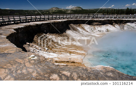 Excelsior geyser crater in Yellowstone 101116214
