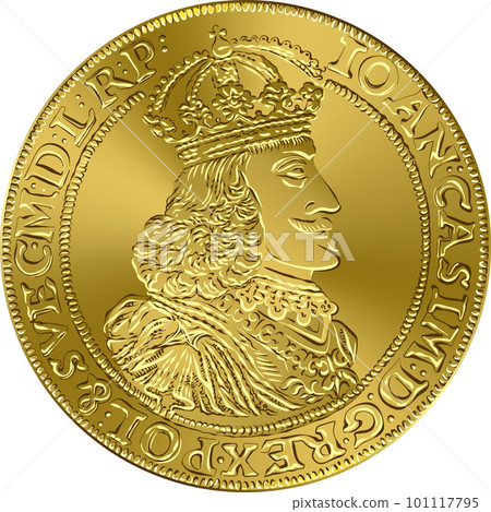Gold double ducat of John II Casimir Vasa Gold double ducat of John II Casimir Vasa 101117795