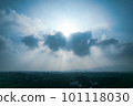 sun behind clouds 101118030