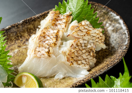 Sea bream sashimi (grilled) 101118415