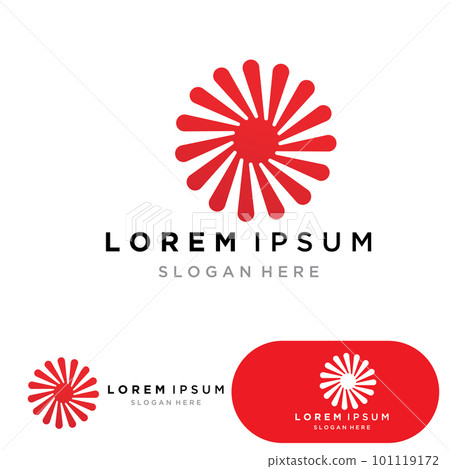 Vortex logo symbol icon illustration design vector.Tornado, vortex, hurricane logo design elements Vortex logo symbol icon illustration design vector.Tornado, vortex, hurricane logo design elements 101119172