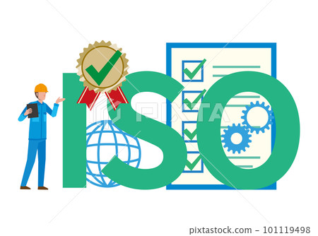 ISO standard image illustration ISO standard image illustration 101119498