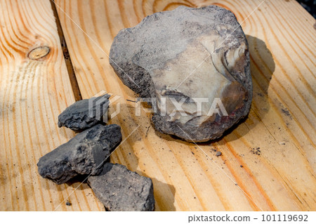 Stone tool of an ancient man Stone tool of an ancient man 101119692