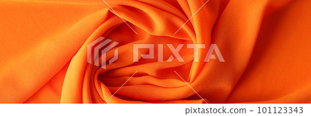 Orange texture of cotton or synthetic fabric Orange texture of cotton or synthetic fabric 101123343