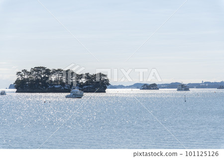 Three Views of Japan in Winter Matsushima Three Views of Japan in Winter Matsushima 101125126