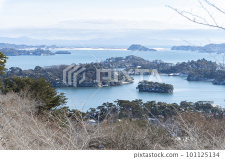 冬季松島的日本三景 101125134