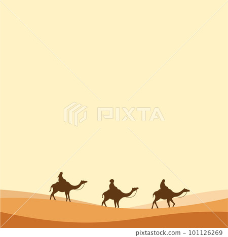 Camel rider on desert Camel rider on desert 101126269