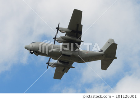 Italian Air Force C-130J Hercules Takeoff Italian Air Force C-130J Hercules Takeoff 101126301