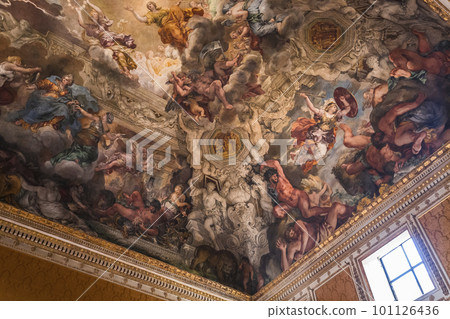 Ceiling fresco in Palazzo Barberini, Rome, Italy 101126436
