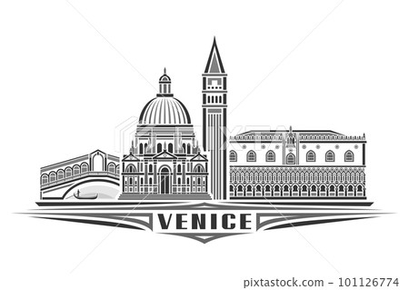 Vector illustration of Venice 101126774