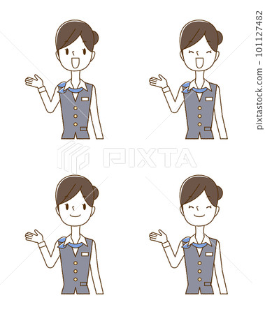 Woman of blue scarf here 101127482