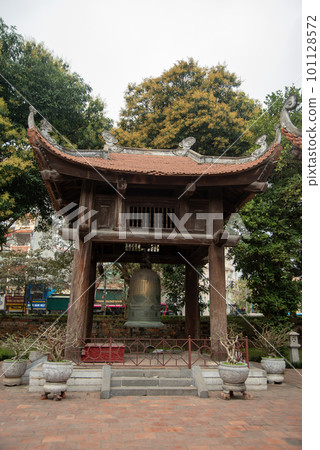 Very beautiful scenery of the Temple of Literature in Hanoi, the capital of Vietnam Very beautiful scenery of the Temple of Literature in Hanoi, the capital of Vietnam 101128572