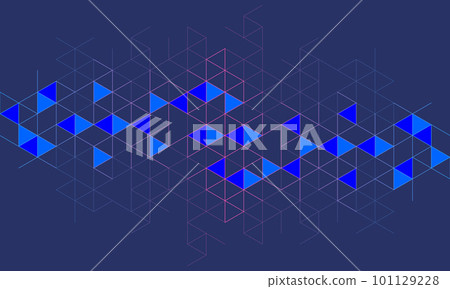 Abstract geometric background with triangle shape pattern 101129228
