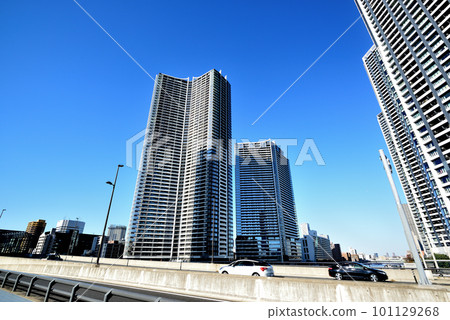 Kachidoki Area Scenery of Park Tower Kachidoki South and Mid and other skyscraper apartments Kachidoki Area Scenery of Park Tower Kachidoki South and Mid and other skyscraper apartments 101129268