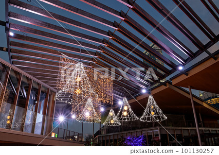 Illumination of Tennoji Park and Akira Harukasu 101130257