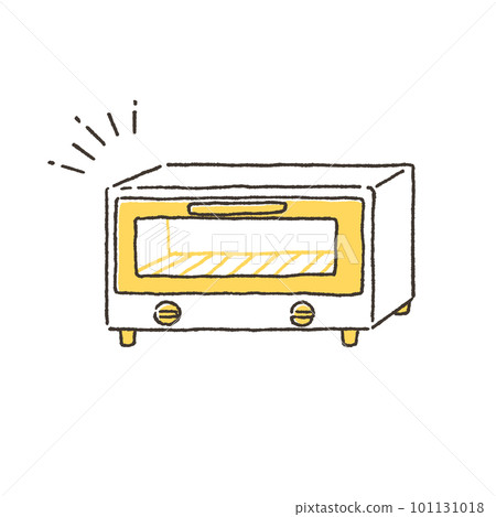 一個簡單的烤麵包機的插圖 101131018