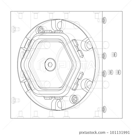 Abstract industry object concept 101131991