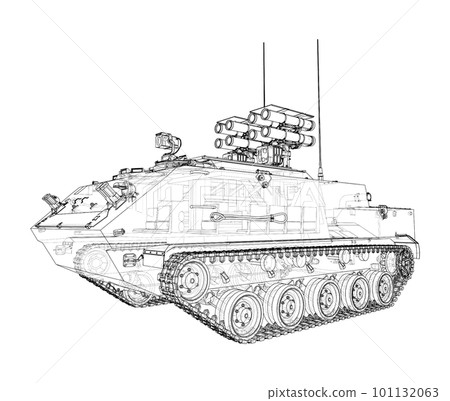 Anti-tank armored car 101132063