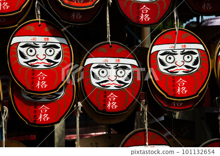 Dharma Ema at Senkoji Temple, Onomichi City, Hiroshima Prefecture Dharma Ema at Senkoji Temple, Onomichi City, Hiroshima Prefecture 101132654