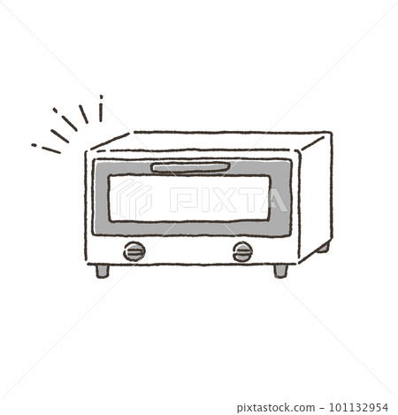 一個簡單的烤麵包機的插圖 一個簡單的烤麵包機的插圖 101132954