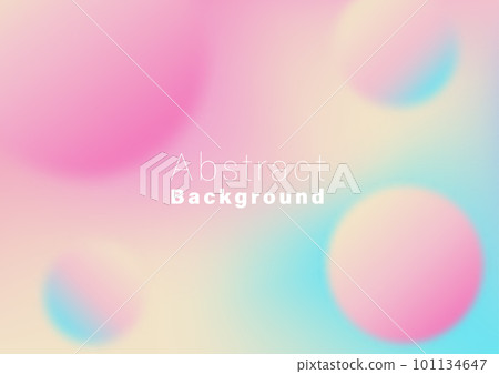 Abstract blurred background, pink and blue gradient color background vector illustration for poster, backdrop, web banner. 101134647