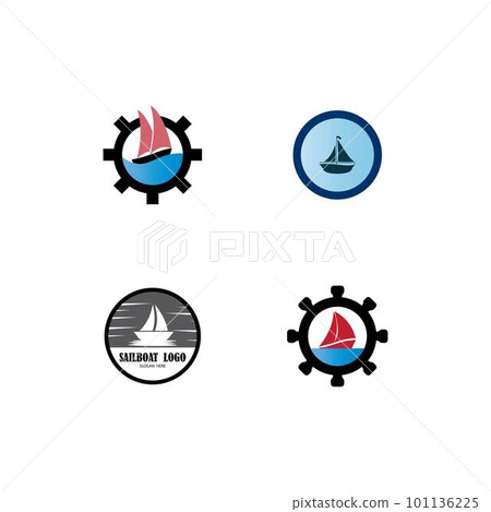 sailboat logo sailboat logo 101136225