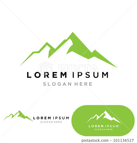 Mountain icon Logo Template Vector illustration design Mountain icon Logo Template Vector illustration design 101136527