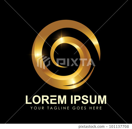 Golden Circle Logo vector icon Golden Circle Logo vector icon 101137708