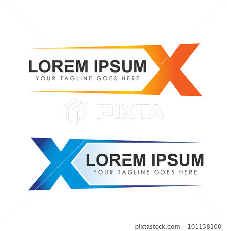 Monogram Logo Initial Letter X Monogram Logo Initial Letter X 101138100